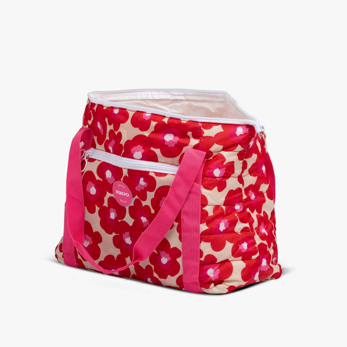 Retro Packable Puffer 20-Can Cooler Bag